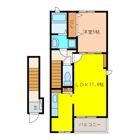 江雅の物件間取画像